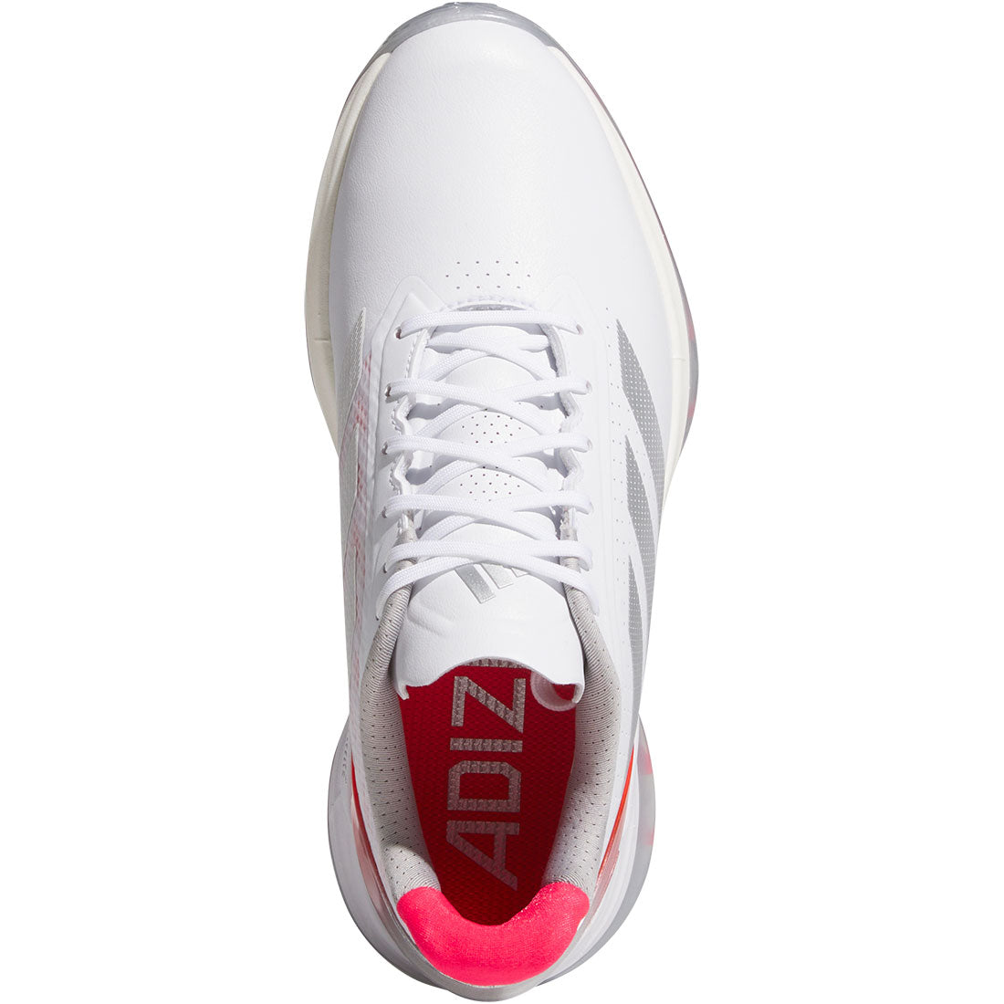 Adidas Women's Adizero ZG Golf Shoes White/Silver/Lucid Red
