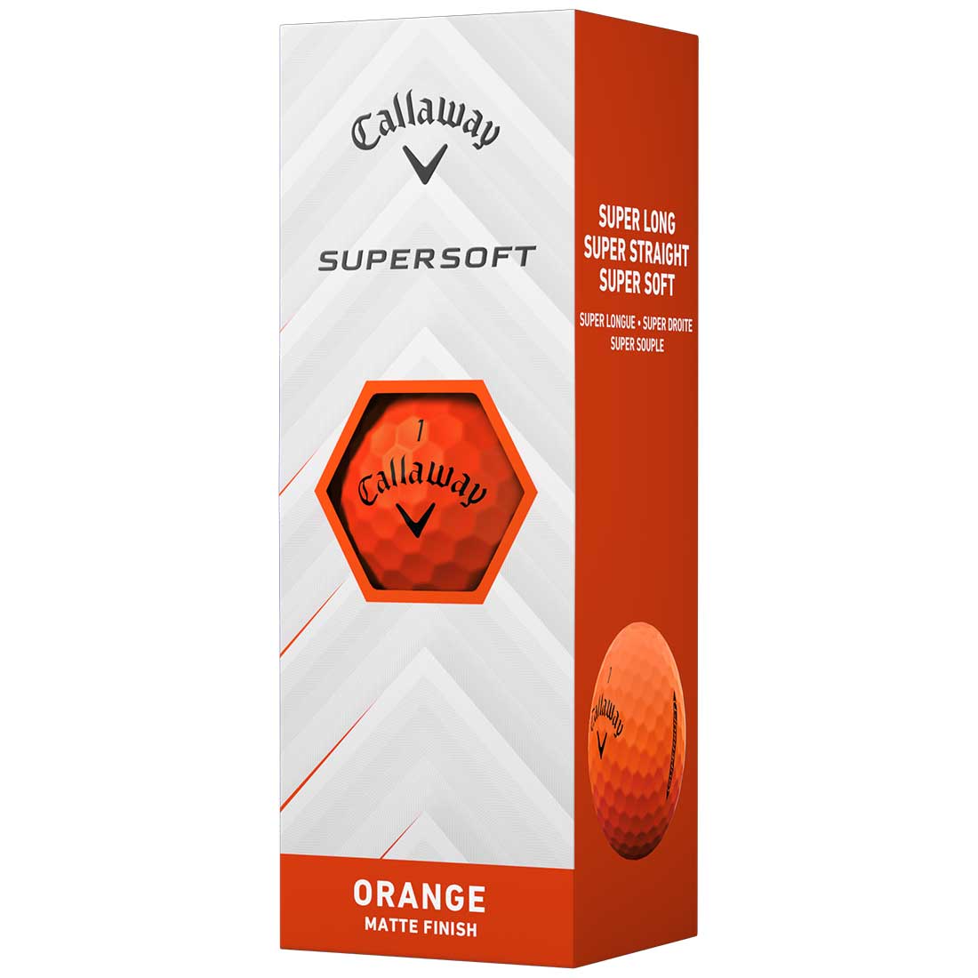 Callaway Supersoft Orange Personalized Golf Balls