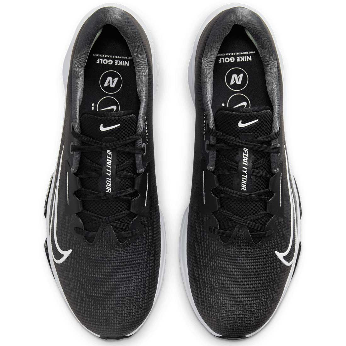 Nike Air Zoom Infinity Tour 2 Golf Shoes Black/White