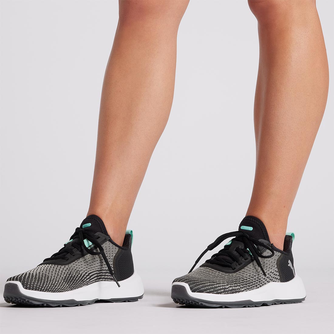 Puma Women's Fusion Crush Sport Golf Shoes Black/Mint