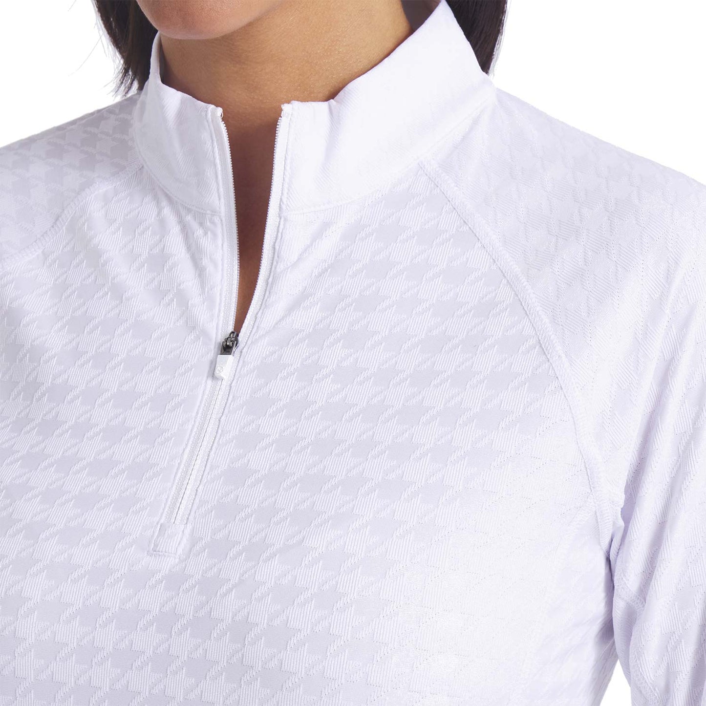 Puma Women's Houndstooth Golf 1/4 Zip