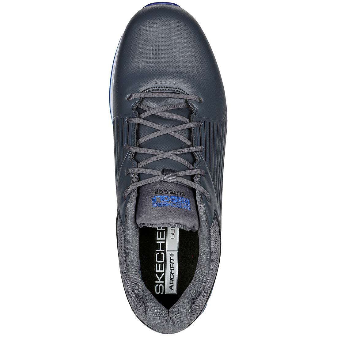 Skechers GO GOLF Elite 5 GF Golf Shoes Grey/Blue