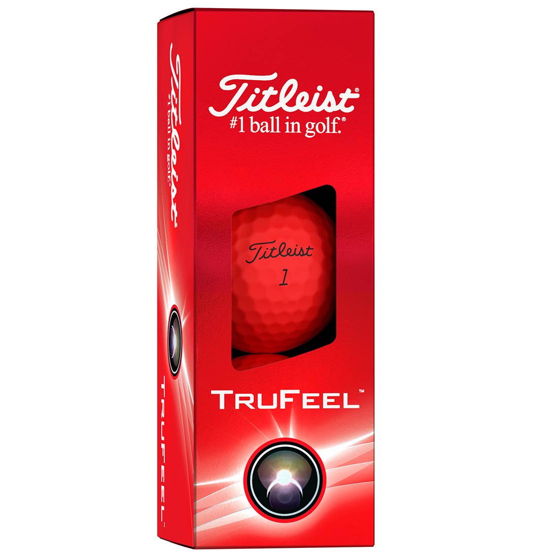 Titleist 2024 TruFeel Red Golf Balls