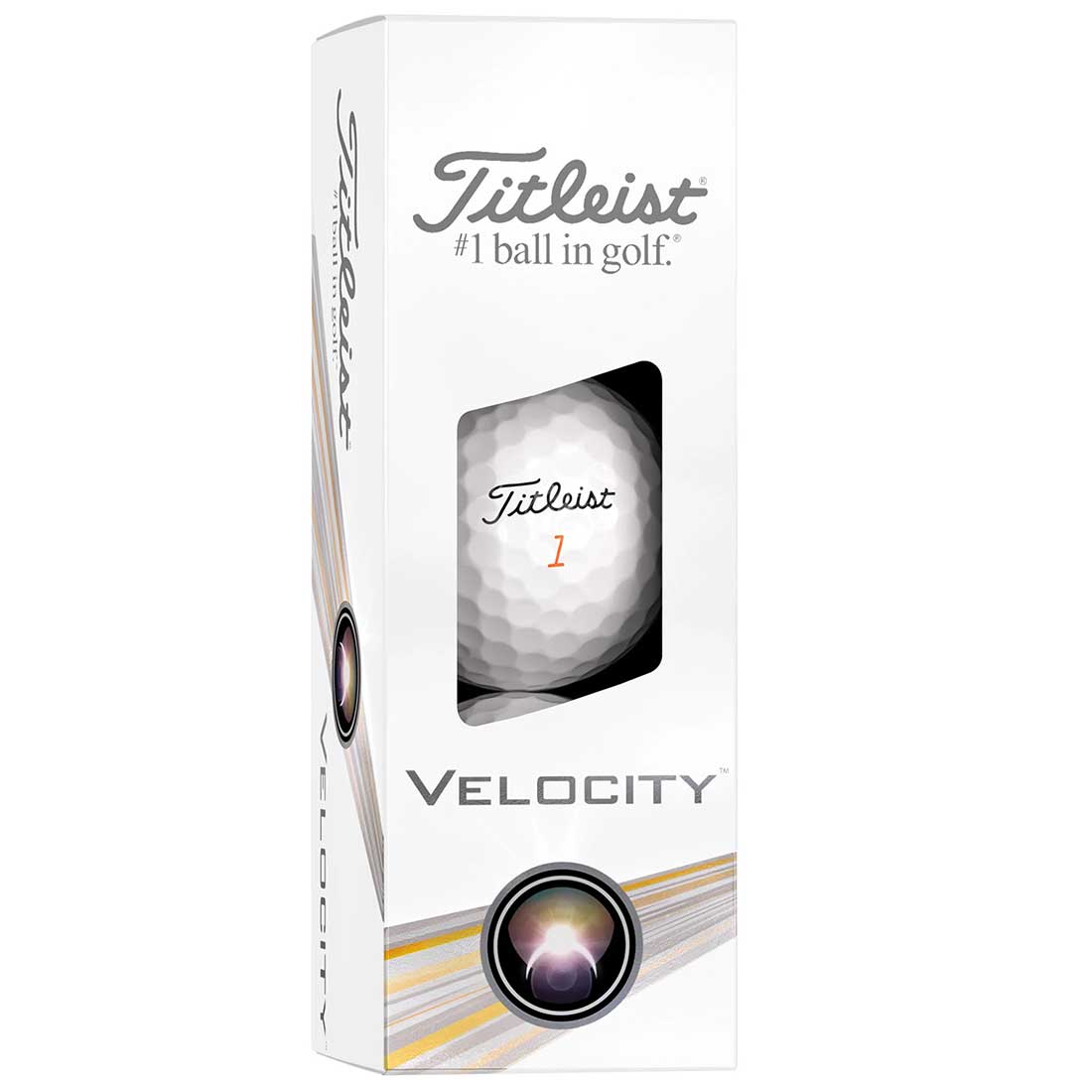 Titleist 2024 Velocity White Golf Balls