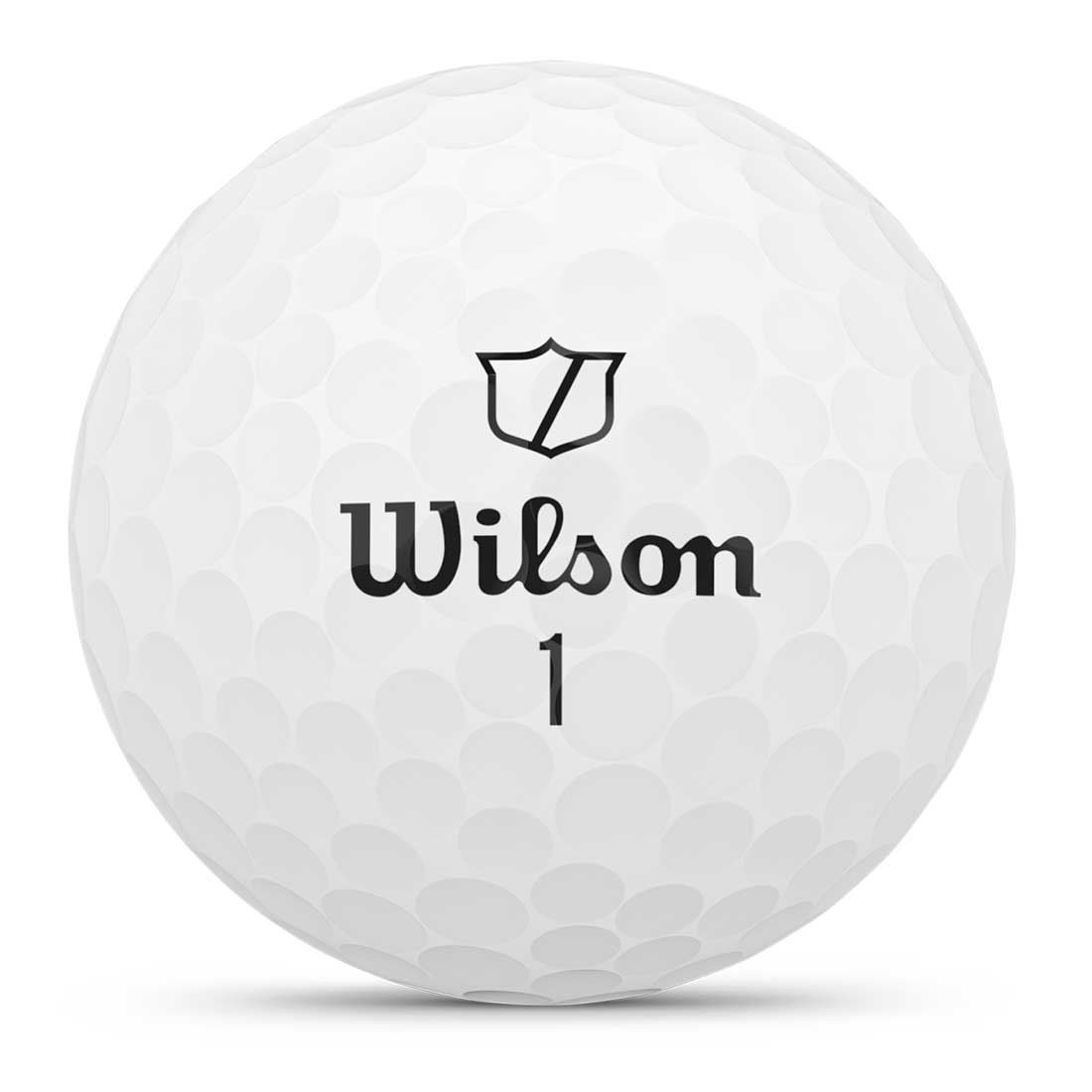 Wilson DUO Soft White Personalized Golf Balls