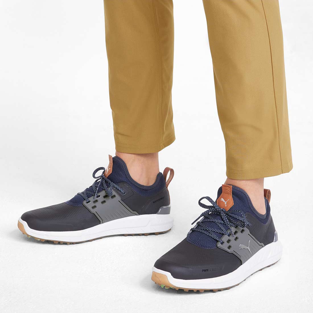 Puma Ignite Articulate Golf Shoes Peacoat/Silver/Quiet Shade
