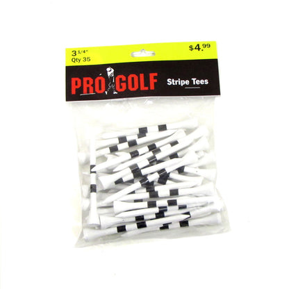 Pro Golf Striped Tees