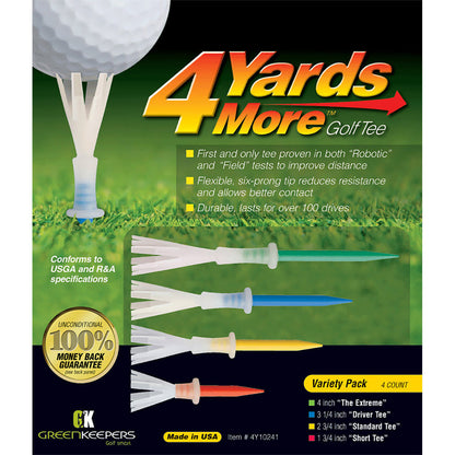 Green Keepers 4 Yards More Golf Tee