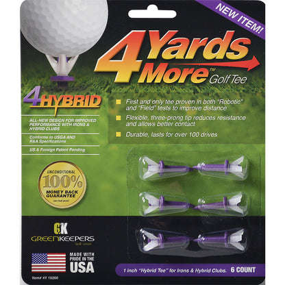 Green Keepers 4 Yards More Golf Tee
