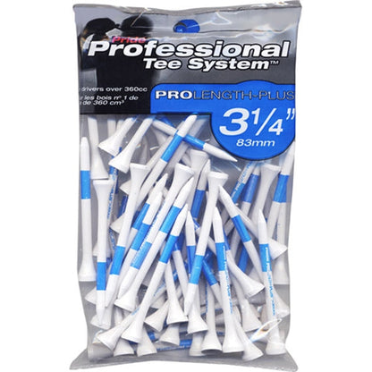 Pride Golf Tee PTS 3 1/4 Inch Wood Golf Tees
