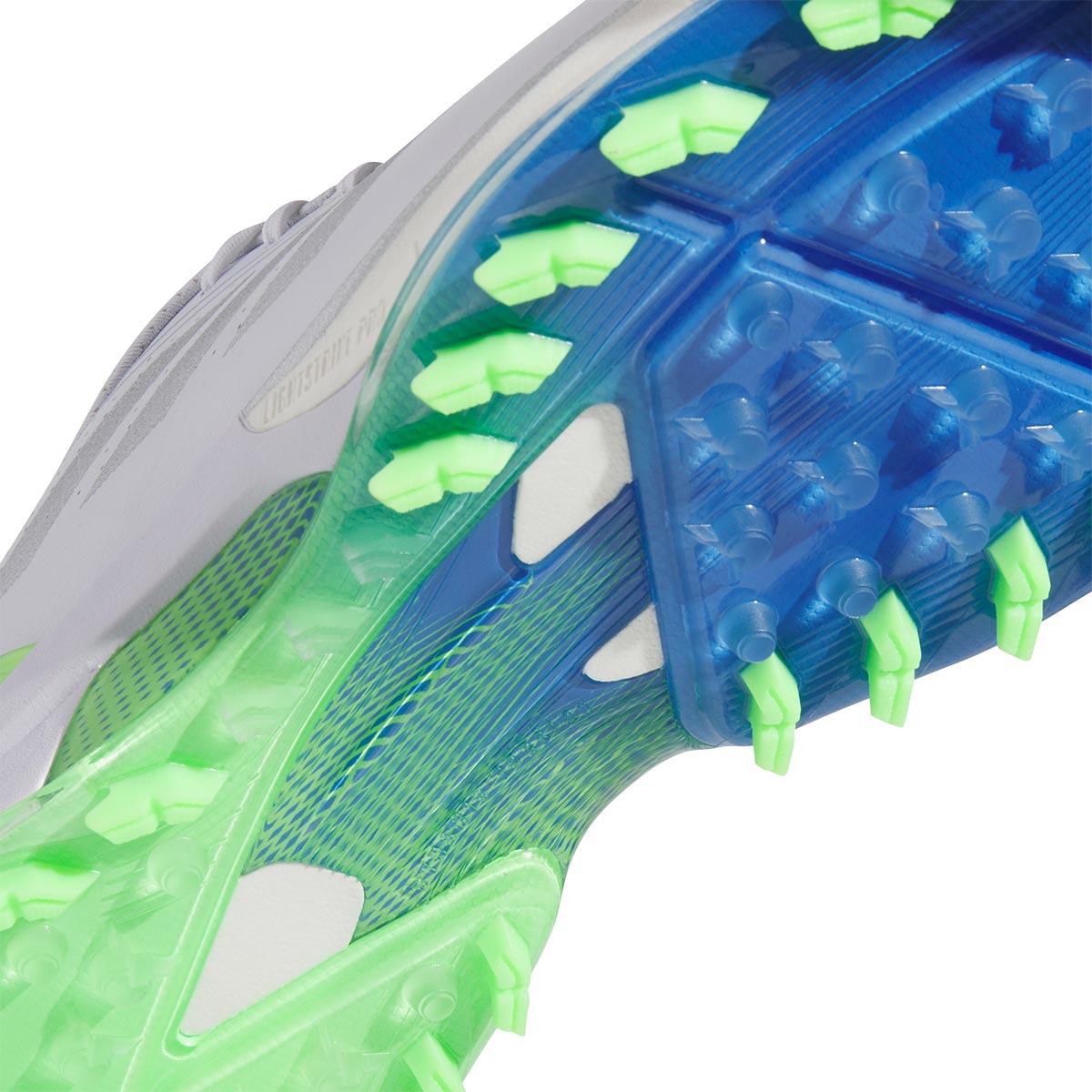 Adidas Adizero ZG Golf Shoes White/Silver/Lime Burst