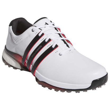 Adidas Tour360 25 SL Golf Shoes White/Black/Lucid Red