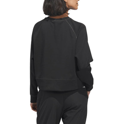 Adidas Women's Beyond the Course Side Snap Crew Layer