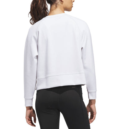 Adidas Women's Beyond the Course Side Snap Crew Layer
