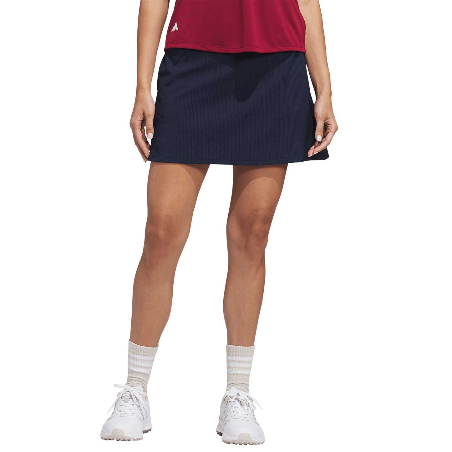 Adidas Women's Performance 16 Inch Texture Golf Skort