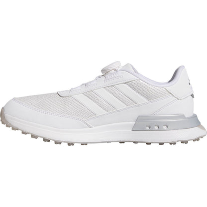 Adidas Women's S2G Spikeless BOA '25 Golf Shoes White/White/Silver
