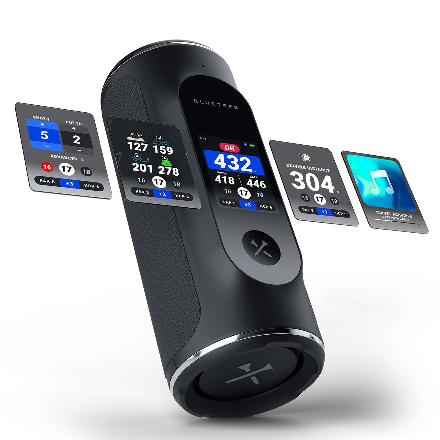 Blue Tees Golf Player Pro GPS Speaker