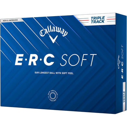 Callaway ERC Soft Triple Track White Personalized Golf Balls