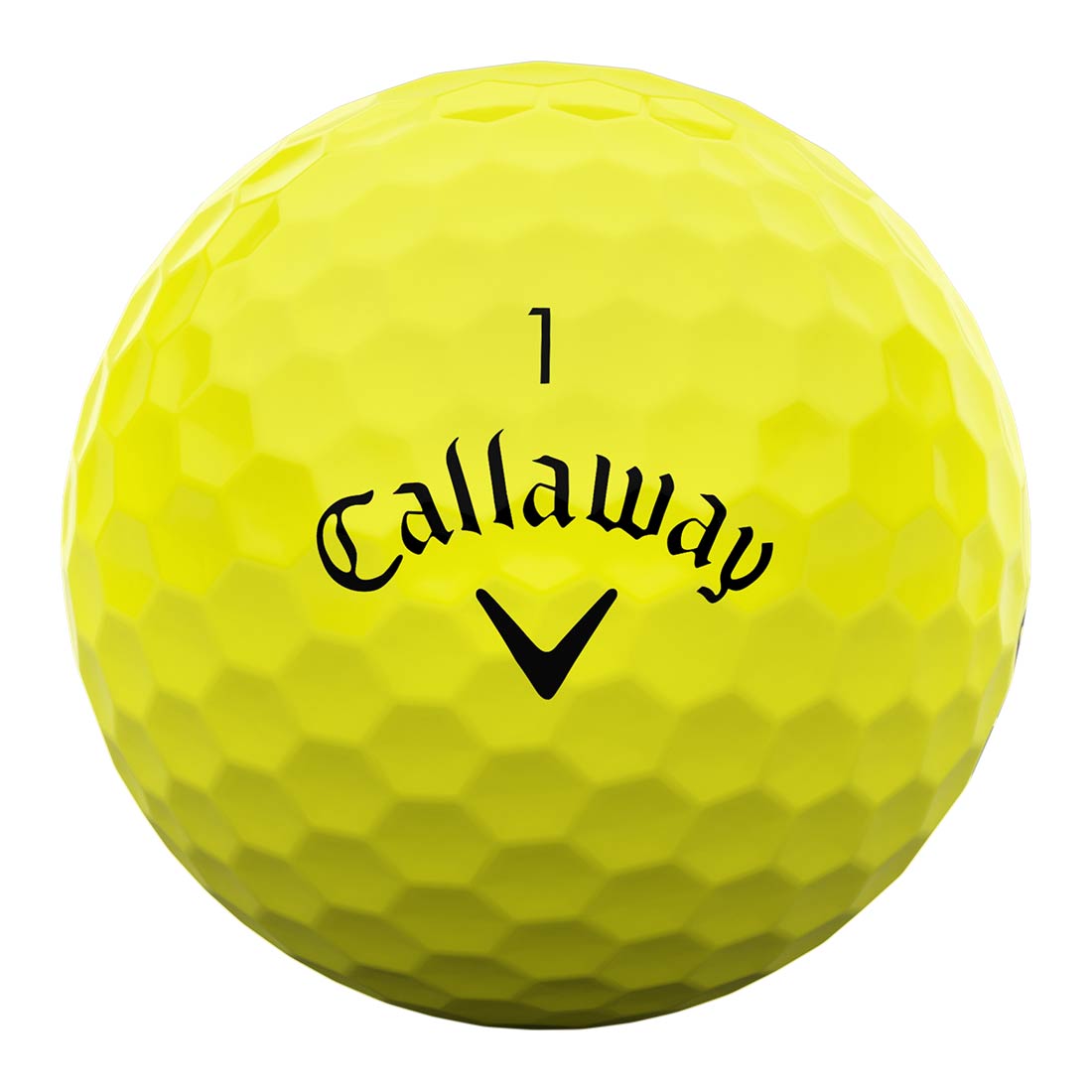 Callaway Warbird Distance+ Yellow Personalized Golf Balls