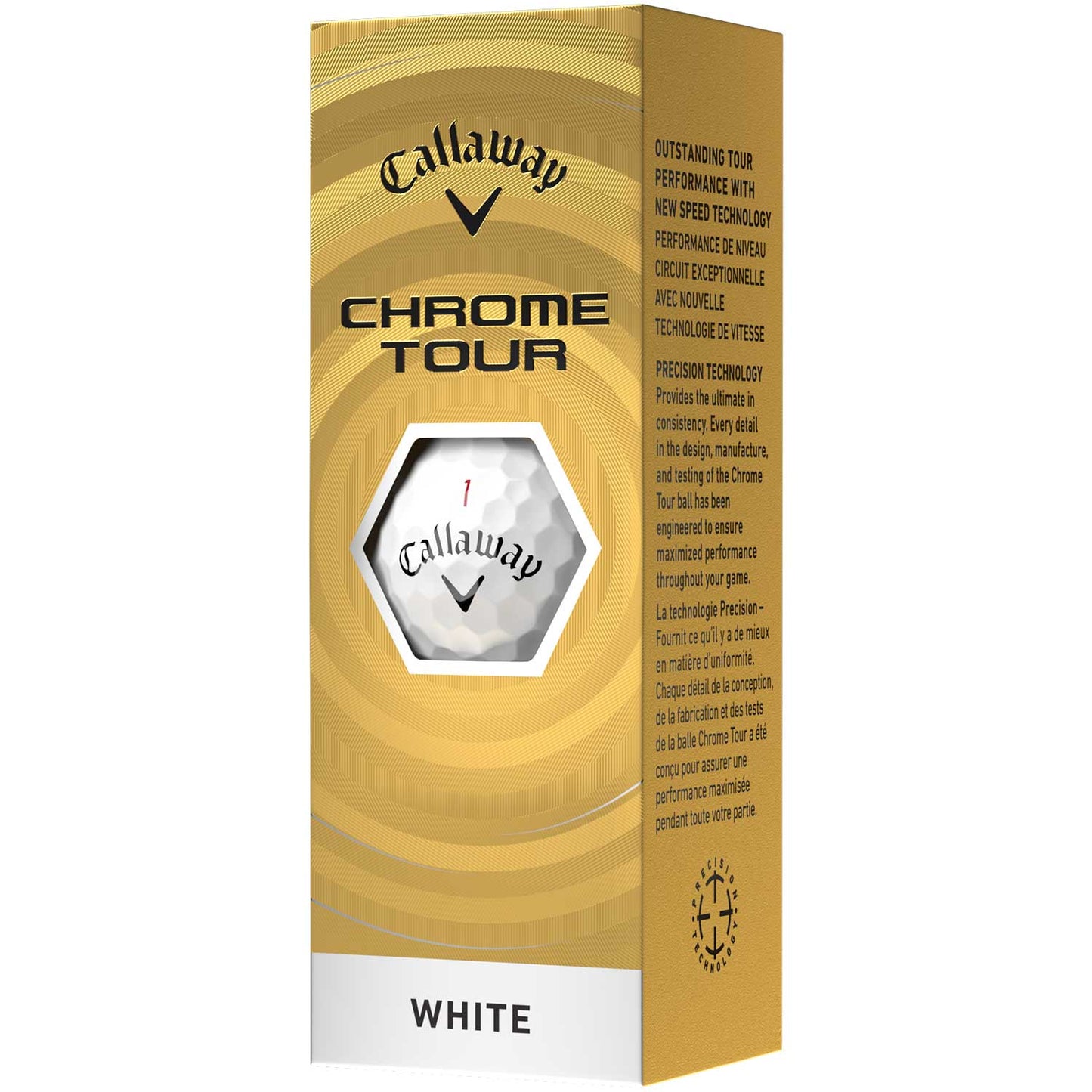 Callaway Chrome Tour White Personalized Golf Balls