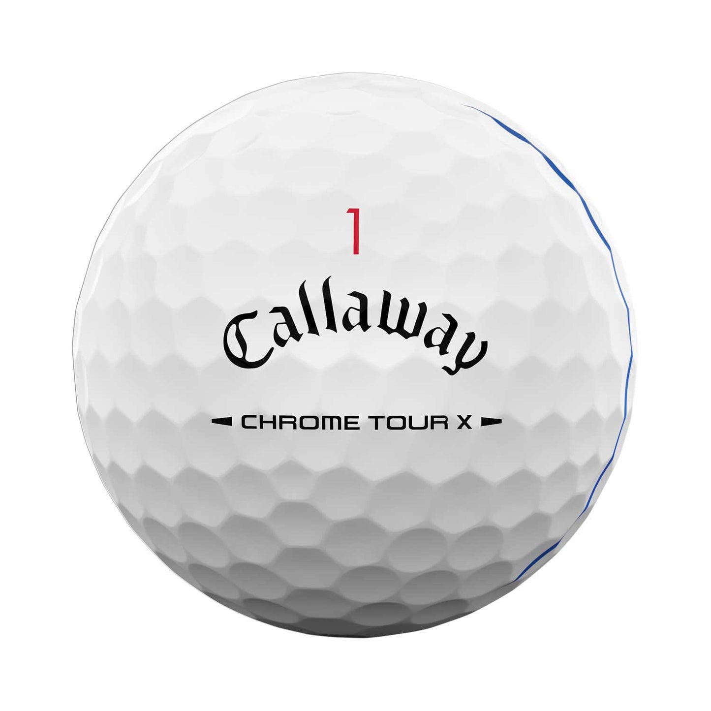 Callaway Chrome Tour X Triple Track White Personalized Golf Balls