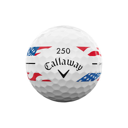 Callaway Chrome Tour X Stripe USA250 Golf Balls