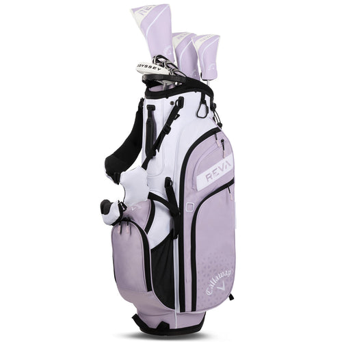 Callaway Women's REVA 8-Piece Stand Bag Complete Set Violet Mist