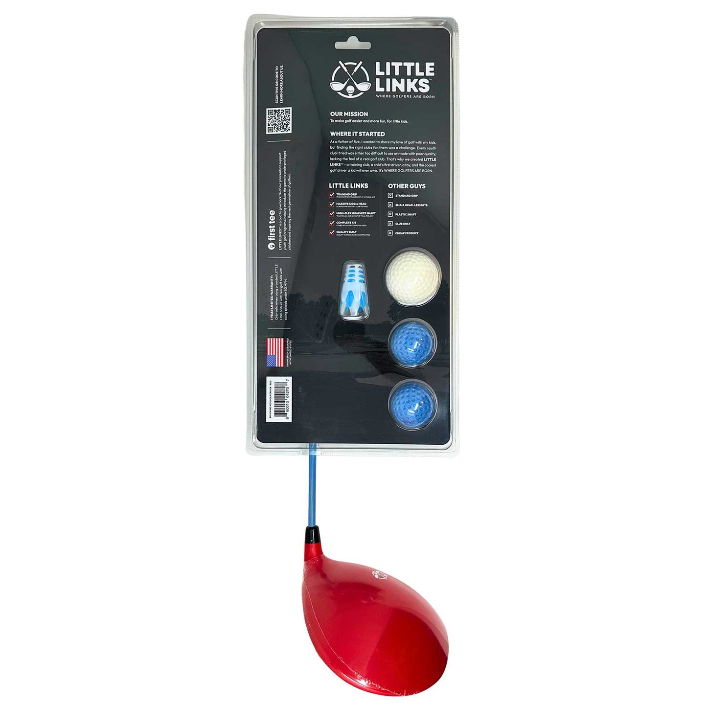 Little Links Kids Big Swing Golf Driver Set
