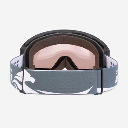 Asian Fit FALCON Ski Goggles Cylindrical ZEISS Lens