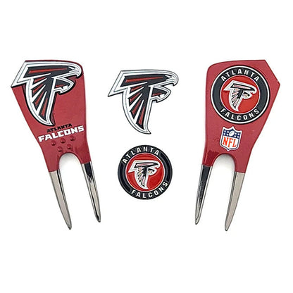 Pac Golf NFL Ball Marker Divot Tool Set