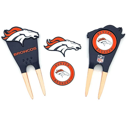 Pac Golf NFL Ball Marker Divot Tool Set