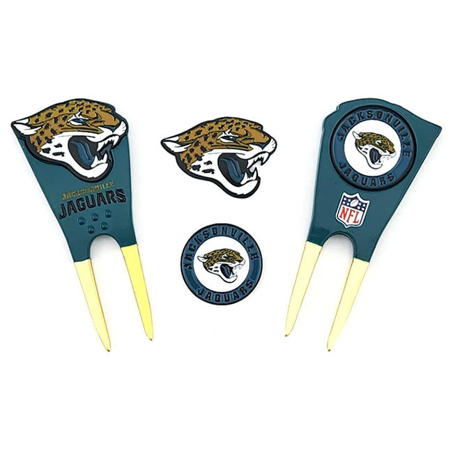 Pac Golf NFL Ball Marker Divot Tool Set
