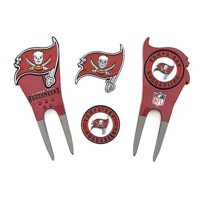 Pac Golf NFL Ball Marker Divot Tool Set