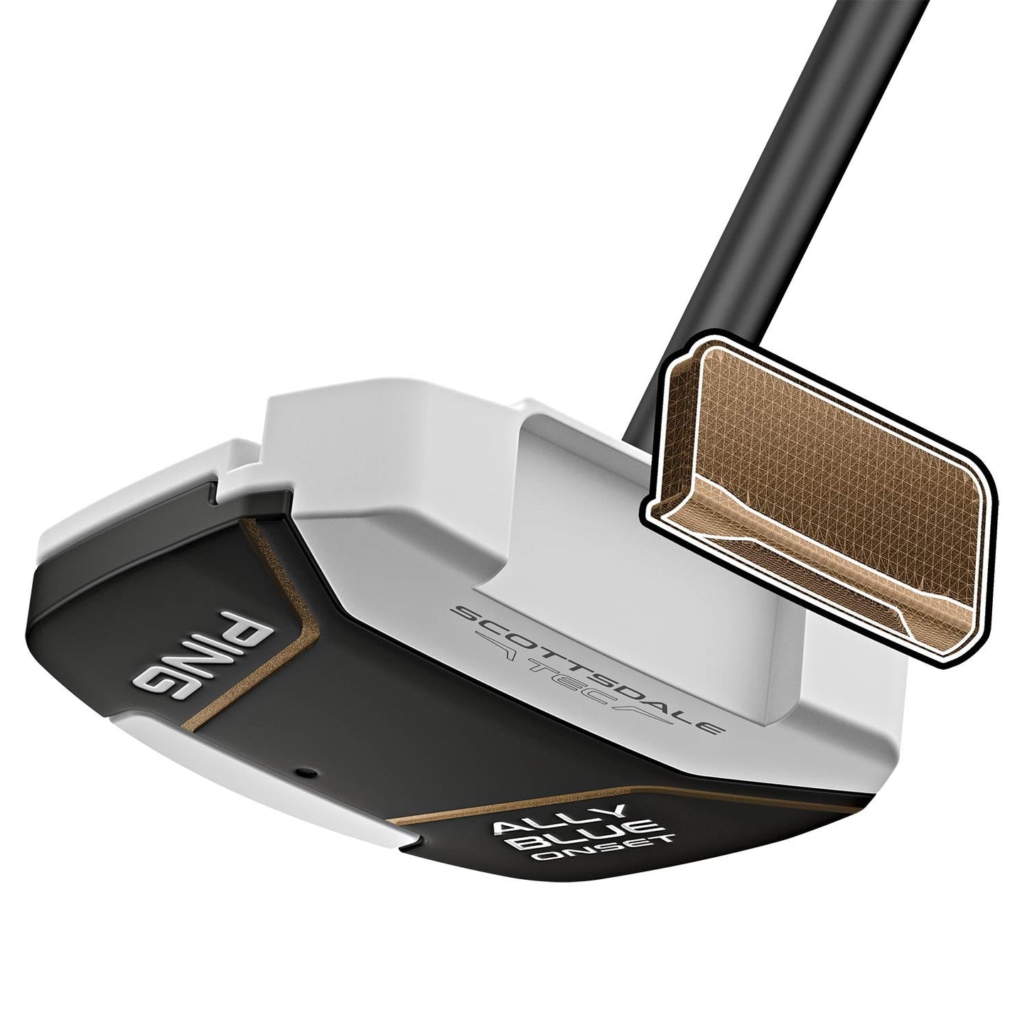 Custom Ping Scottsdale TEC Ketsch Onset Putter