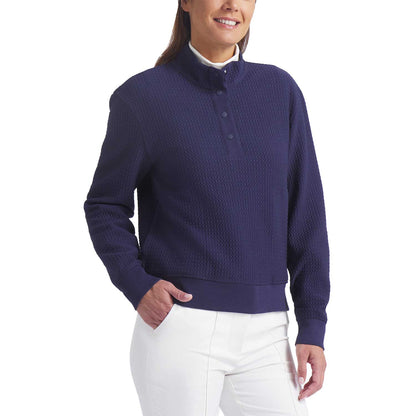 Puma Women's Boulder Half Snap Golf Pullover