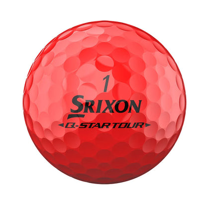 Srixon Q-Star Tour 6 Divide Red/Yellow Golf Balls