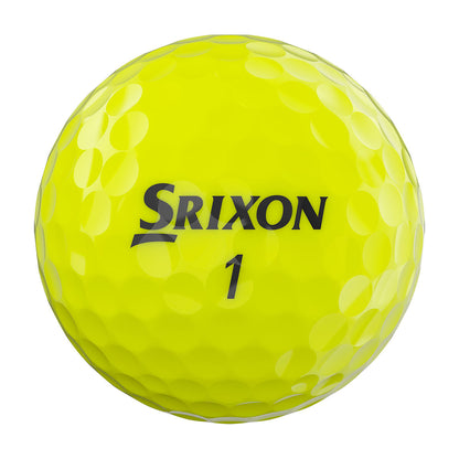 Srixon Q-Star Tour 6 Personalized Yellow Golf Balls
