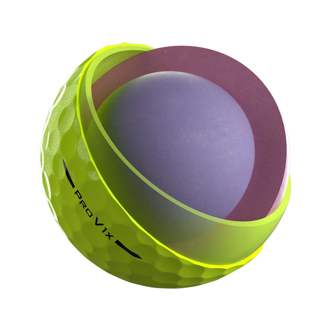 Titleist Pro V1x Yellow Personalized Golf Balls