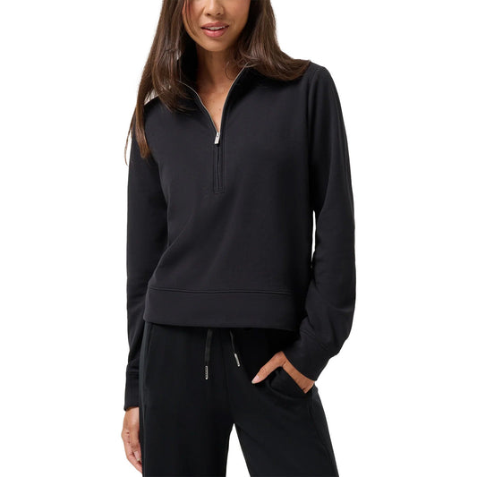 TravisMathew Women's Cloud Fleece 2.0 1/2 Zip Golf Pullover