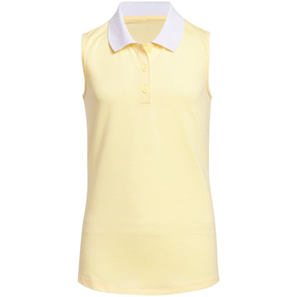 Adidas 2024 Girls Sleeveless Polo