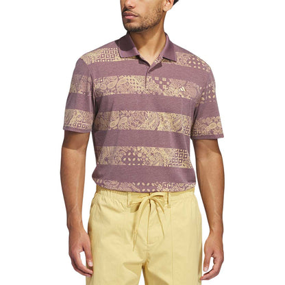 Adidas Go To Print Stripe Polo