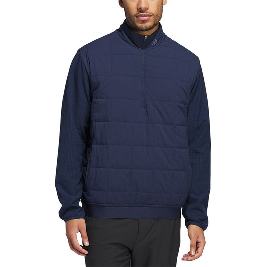 Adidas Ultimate365 Quilted DWR Half Zip Pullover