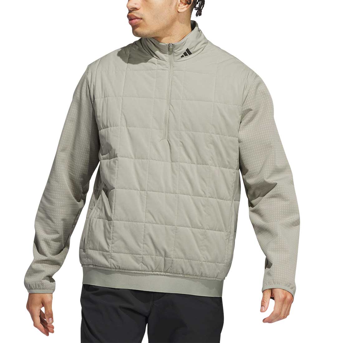 Adidas Ultimate365 Quilted DWR Half Zip Pullover