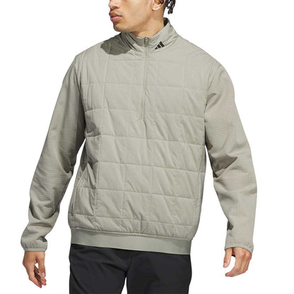 Adidas Ultimate365 Quilted DWR Half Zip Pullover
