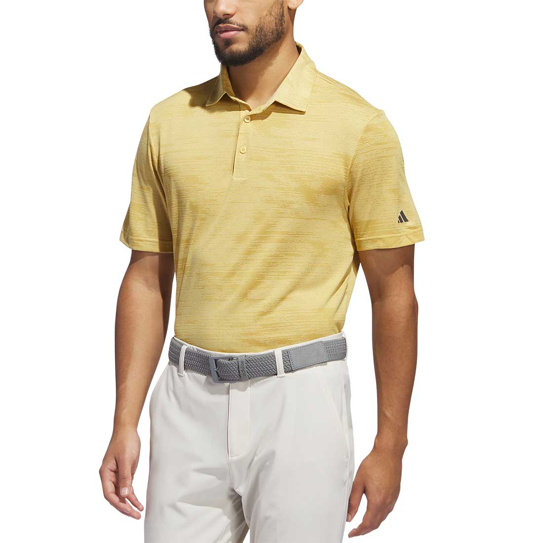 Adidas Ultimate365 Textured Stripe Polo