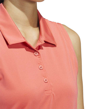Adidas Women's Ultimate365 Solid Sleeveless Polo