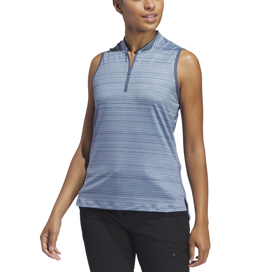 Adidas Women's Ultimate365 Stripe Sleeveless Polo