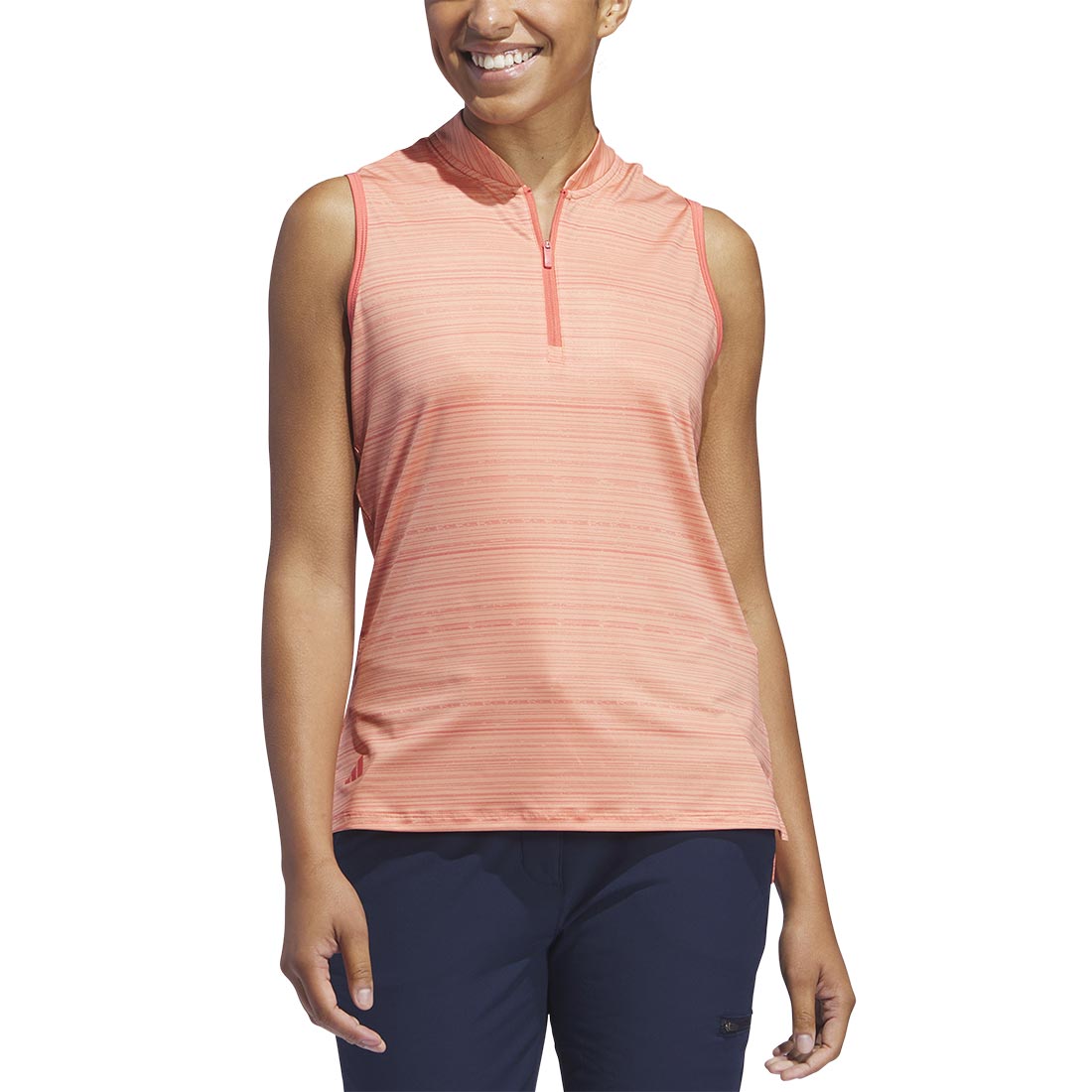 Adidas Women's Ultimate365 Stripe Sleeveless Polo