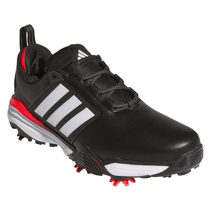 Adidas Adipower 26 Golf Shoes Black/White/Lucid Red