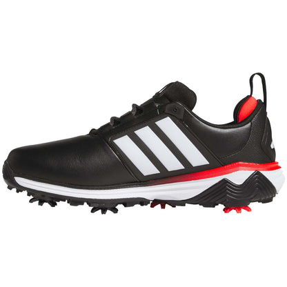Adidas Adipower 26 Golf Shoes Black/White/Lucid Red